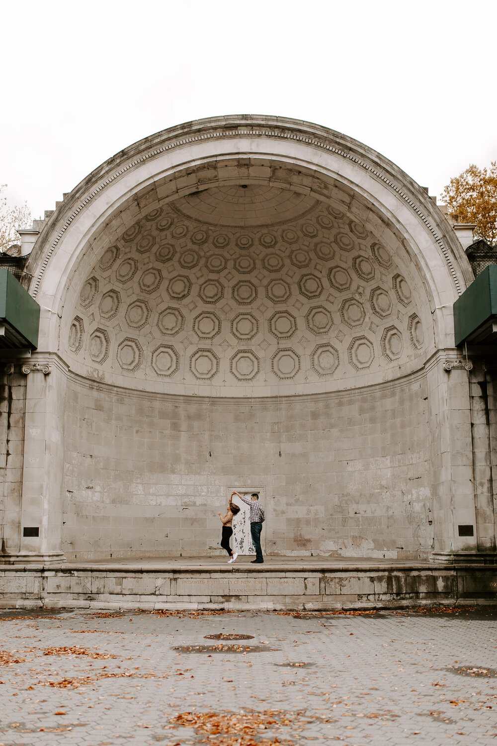 Central Park Fall Engagement by Kara McCurdy