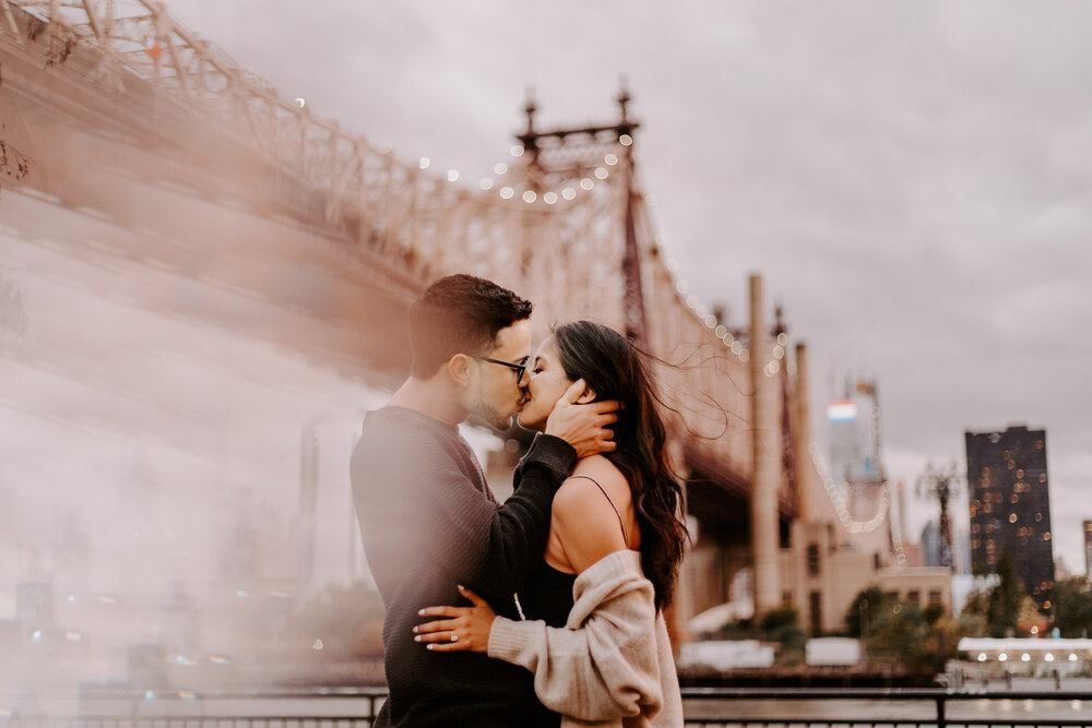 Cozy NYC Indoor Engagement Session by Kara McCurdy