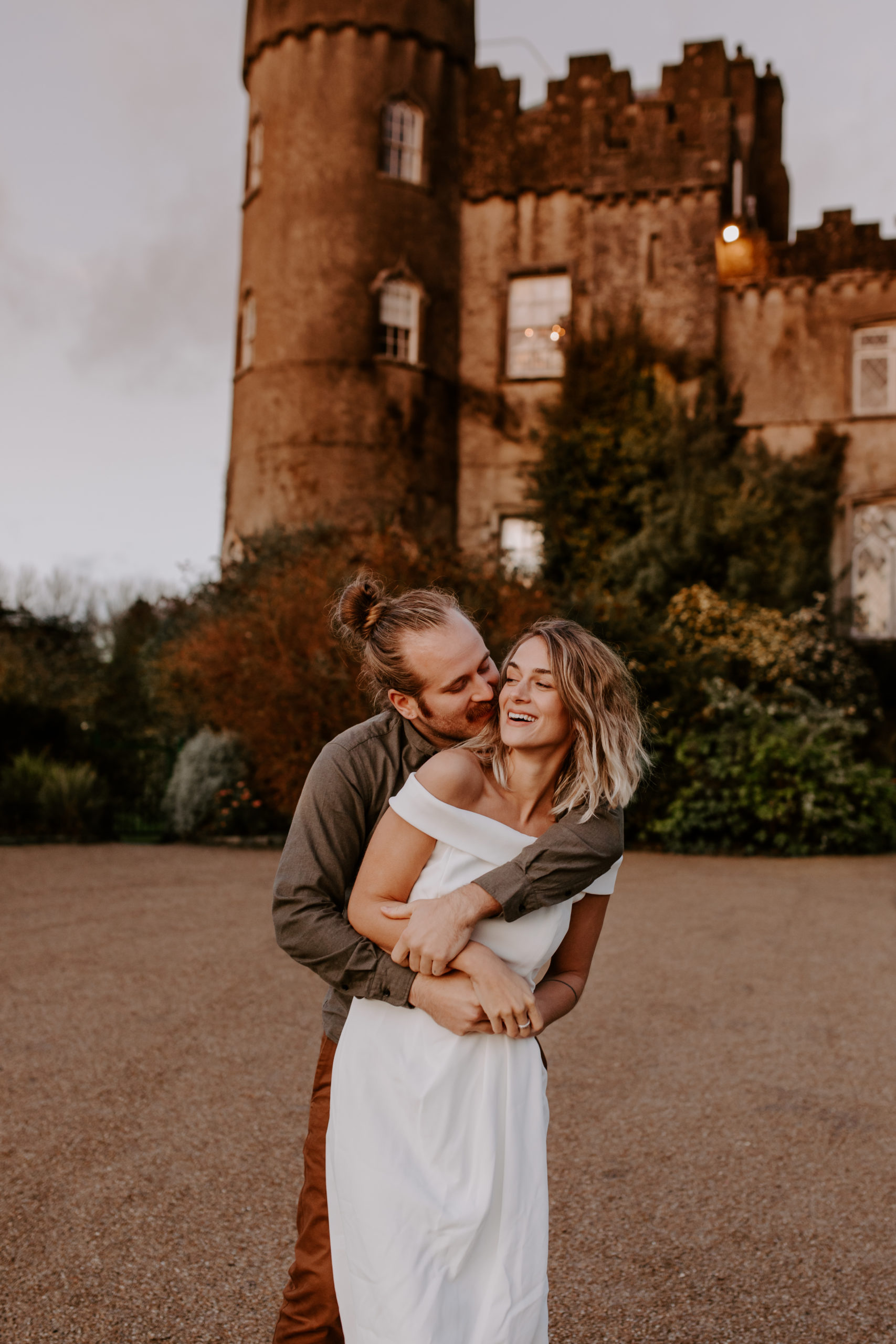 Dublin, Ireland Destination Intimate Wedding at Malahide Castle and Howth Cliffs by Kara McCurdy Photography
