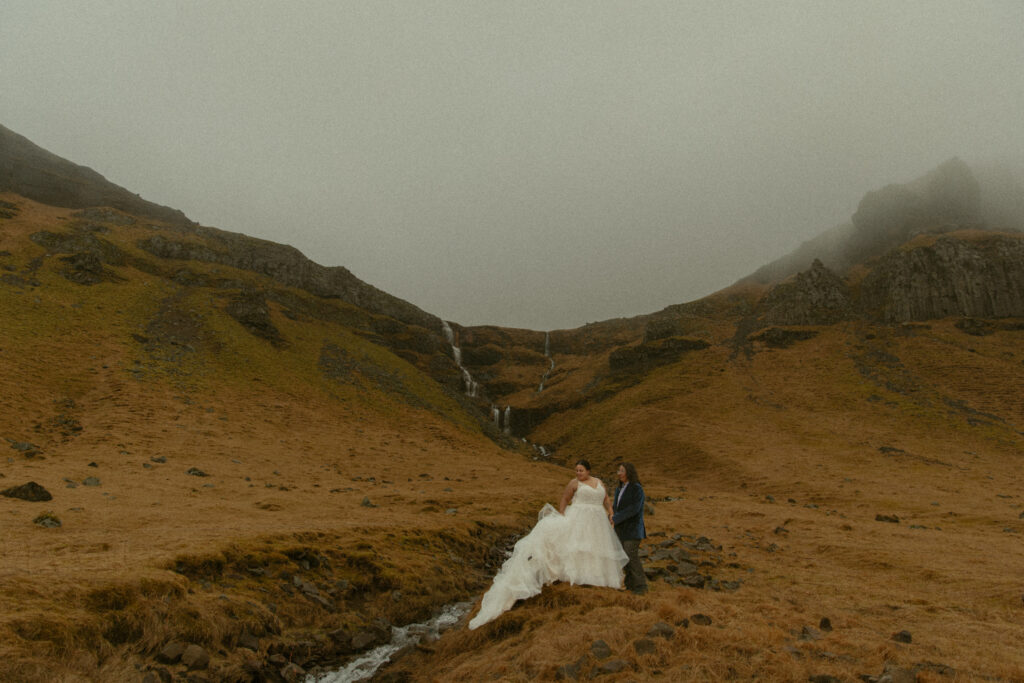 Queer Iceland Elopement by NYC Destination Wedding Photographer Kara McCurdy Photography