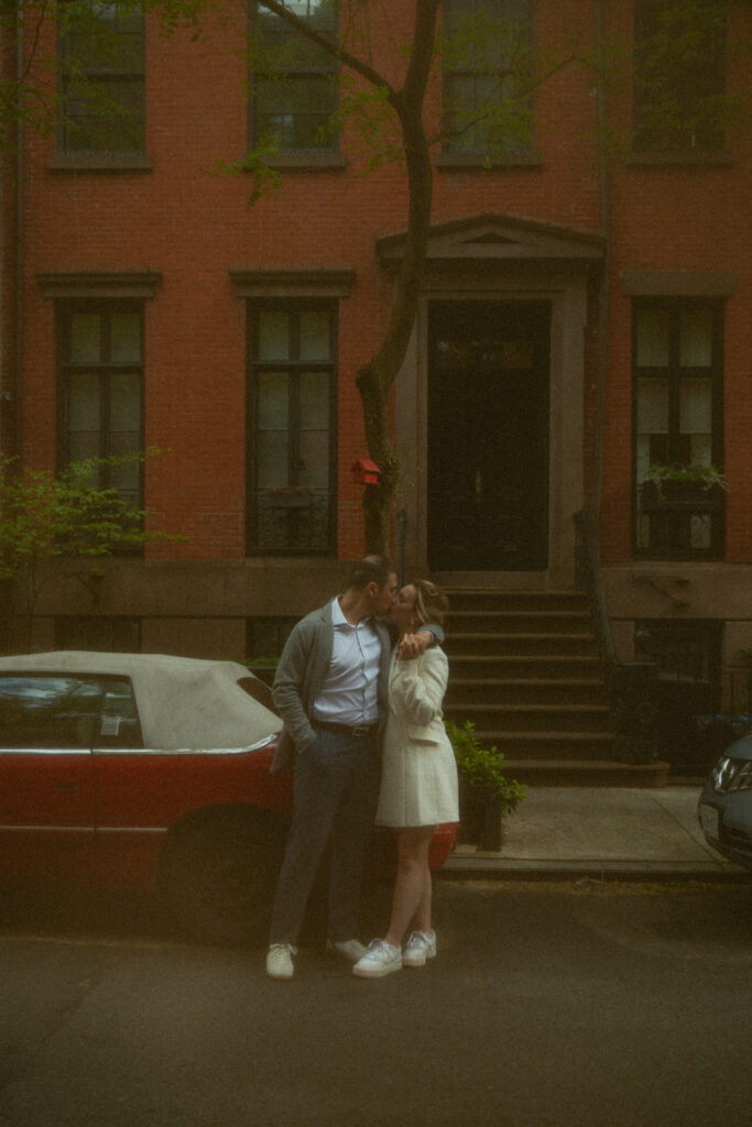 Classic Manhattan City Hall and Subway Engagement Session by Kara McCurdy Photography