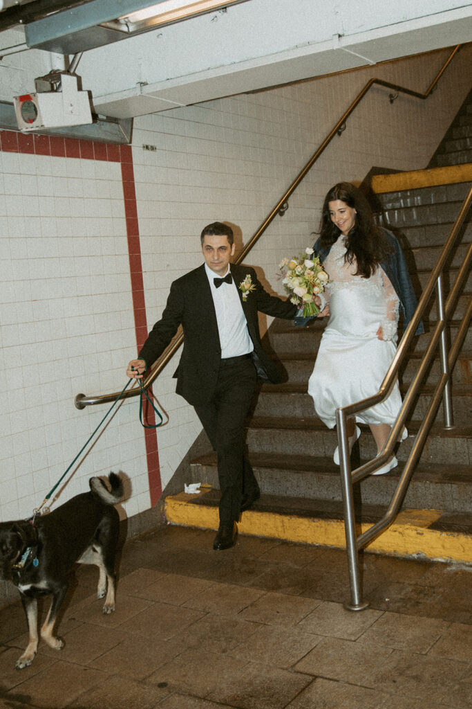 A City Hall Elopement Adventure Through Brooklyn and Manhattan | Heather + Zach