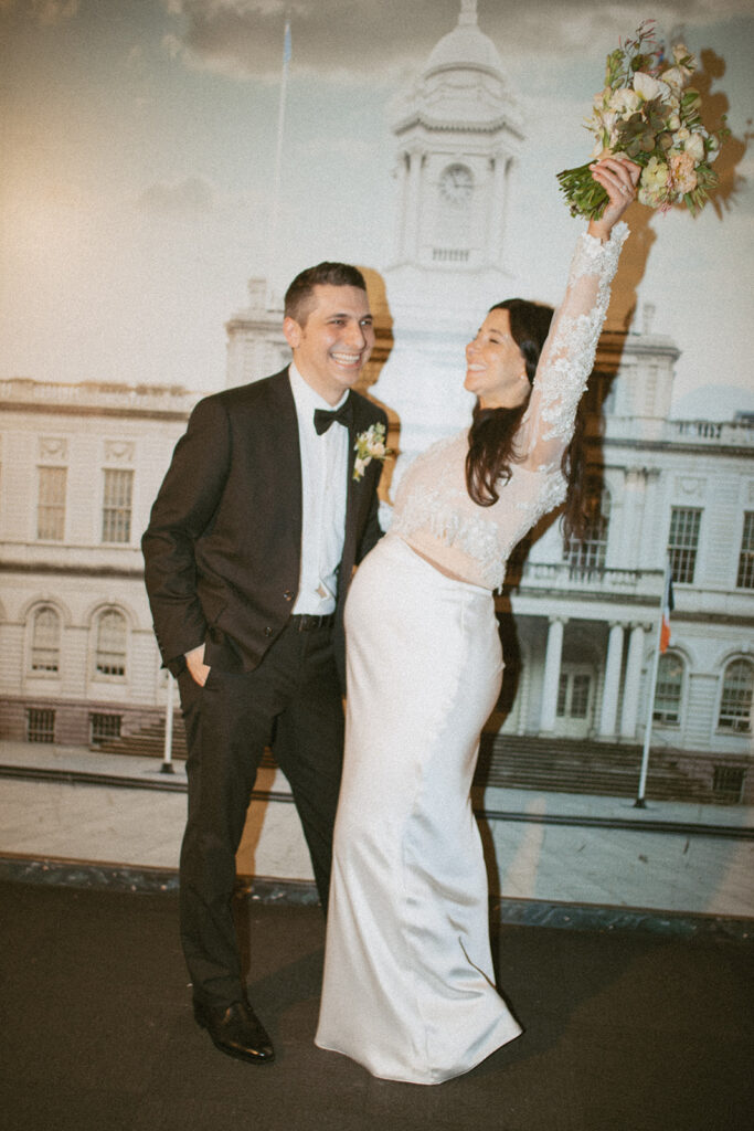 A City Hall Elopement Adventure Through Brooklyn and Manhattan | Heather + Zach