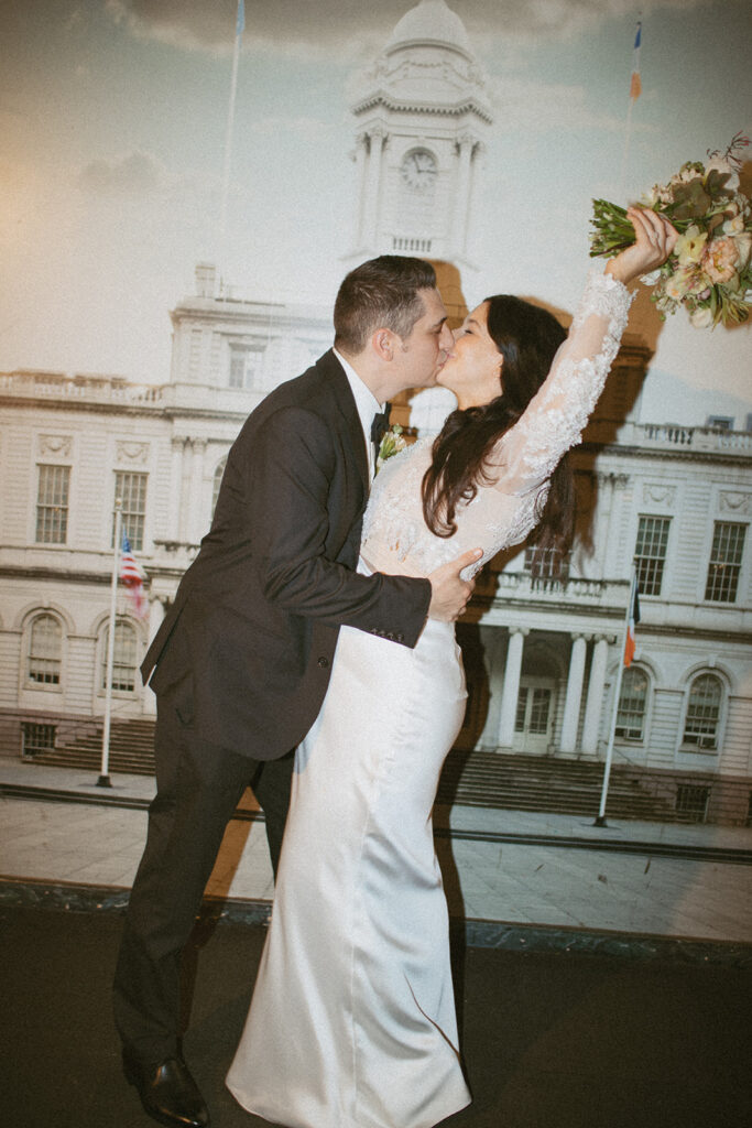 A City Hall Elopement Adventure Through Brooklyn and Manhattan | Heather + Zach