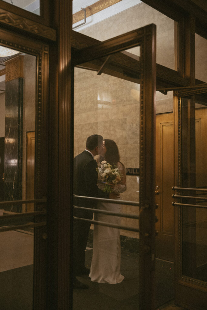 A City Hall Elopement Adventure Through Brooklyn and Manhattan | Heather + Zach