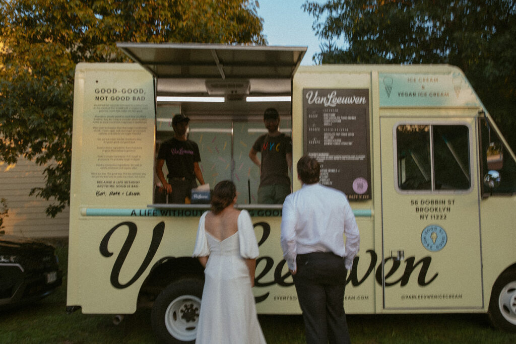 Summer Backyard BBQ Casual Wedding in Queens New York by Kara McCurdy Photography