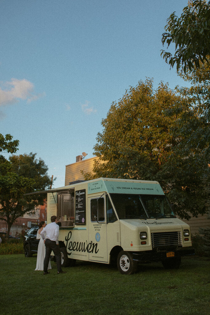 Summer Backyard BBQ Casual Wedding in Queens New York by Kara McCurdy Photography