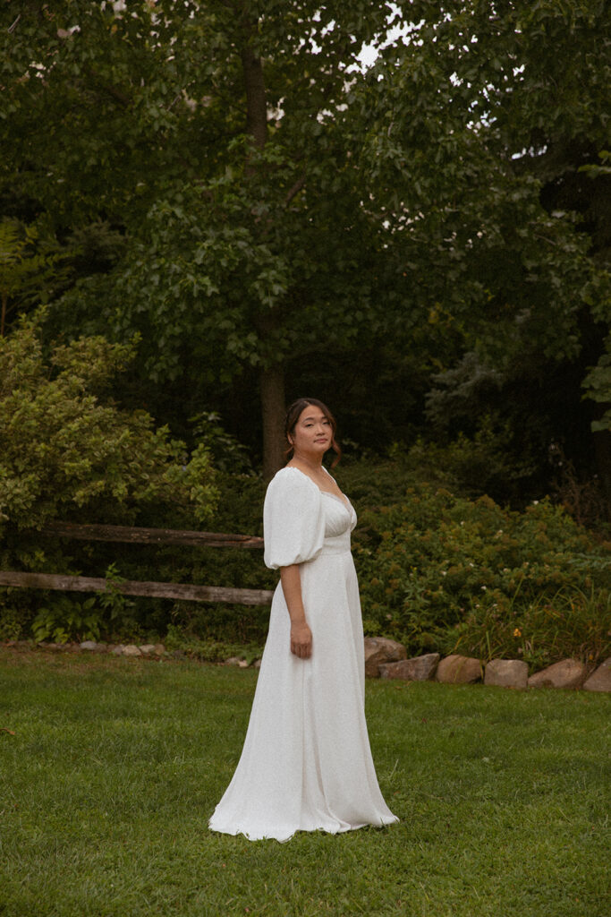 Summer Backyard BBQ Casual Wedding in Queens New York by Kara McCurdy Photography