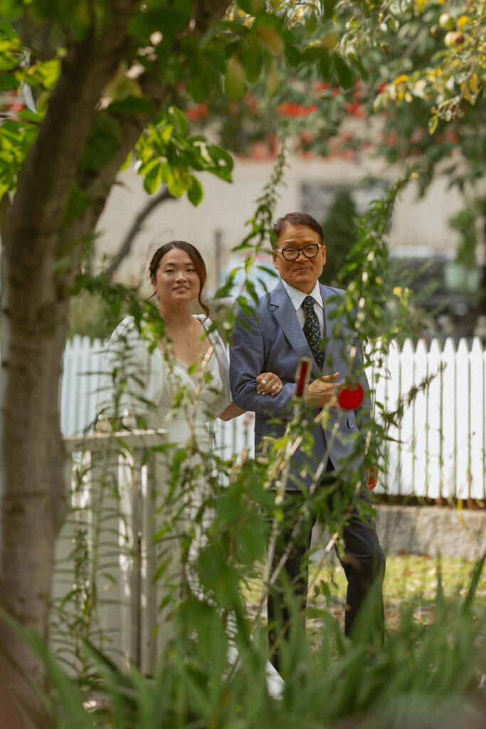 Summer Backyard BBQ Casual Wedding in Queens New York by Kara McCurdy Photography