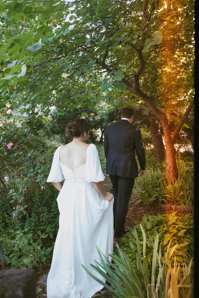 Summer Backyard BBQ Casual Wedding in Queens New York by Kara McCurdy Photography