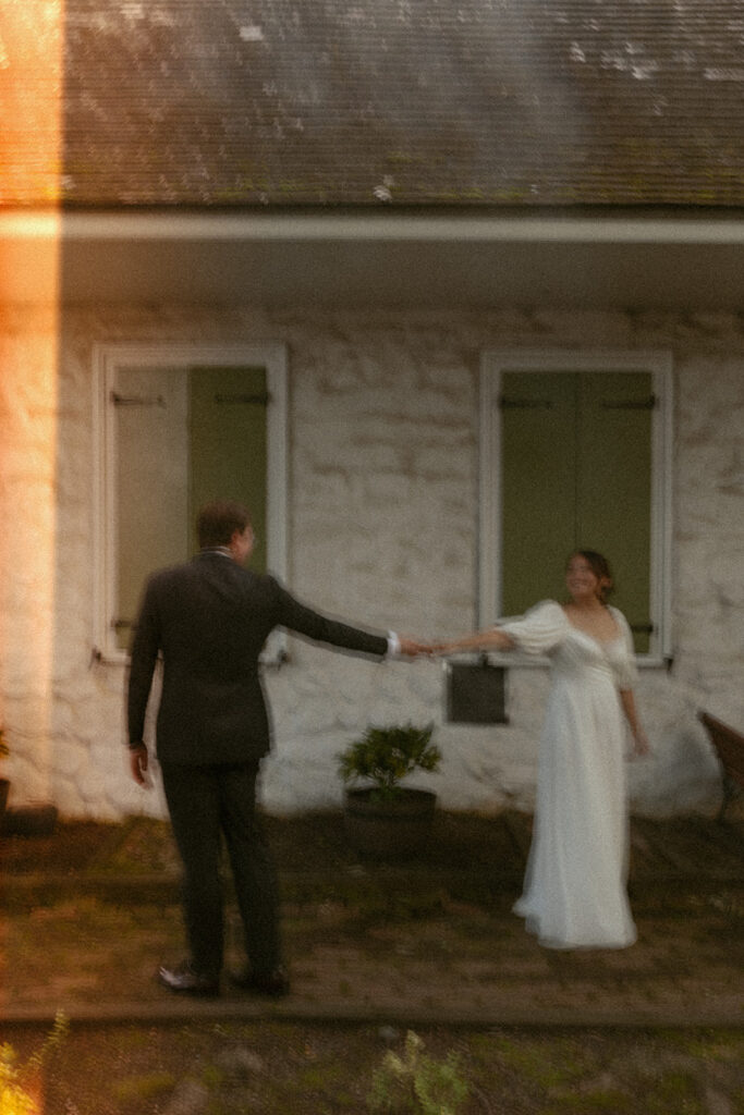 Summer Backyard BBQ Casual Wedding in Queens New York by Kara McCurdy Photography