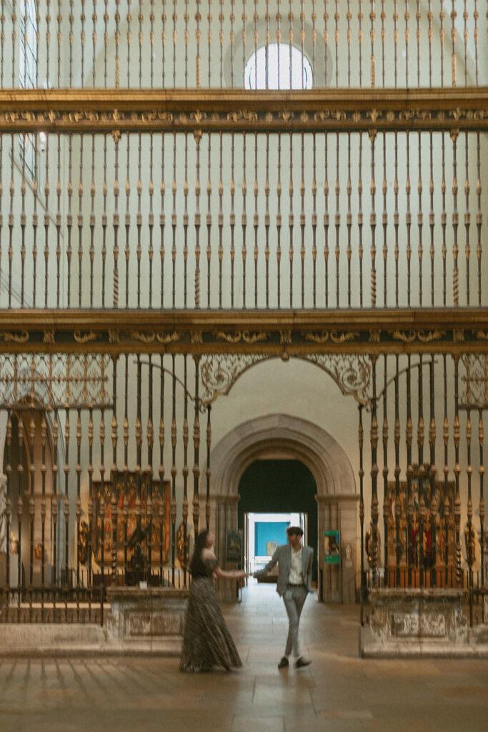 Engagement Photoshoot at The MET in NYC | Rich & Stephanie