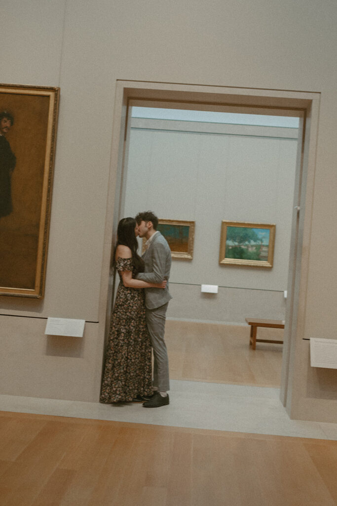 Engagement Photoshoot at The MET in NYC | Rich & Stephanie