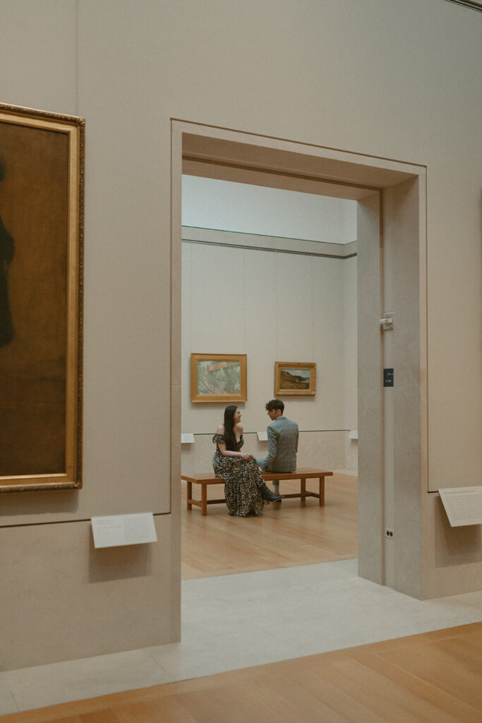 Engagement Photoshoot at The MET in NYC | Rich & Stephanie