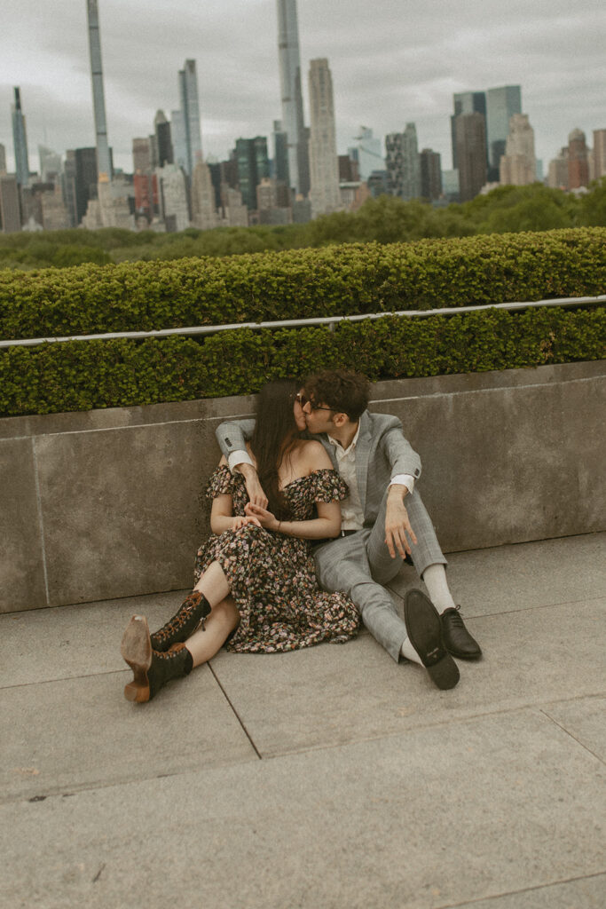 Engagement Photoshoot at The MET in NYC | Rich & Stephanie