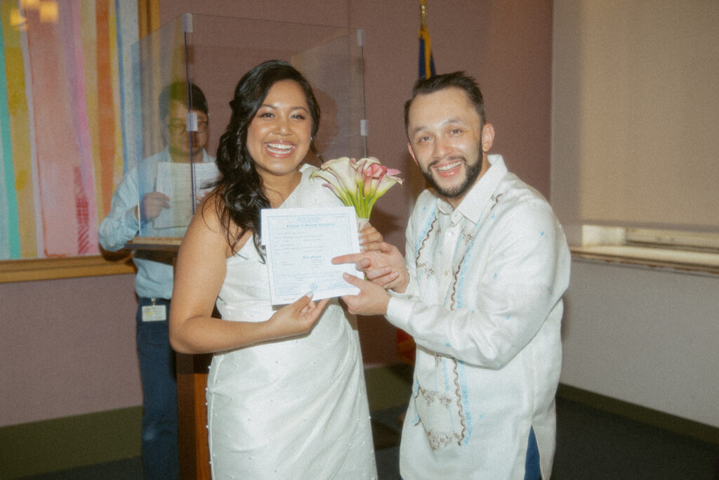 New York City Hall Elopement by Kara McCurdy Photography: A New York City Intimate Wedding and Elopement Photographer