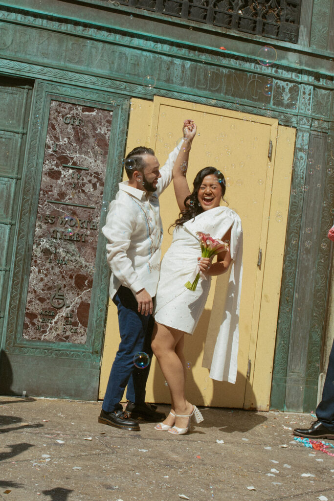 New York City Hall Elopement by Kara McCurdy Photography: A New York City Intimate Wedding and Elopement Photographer