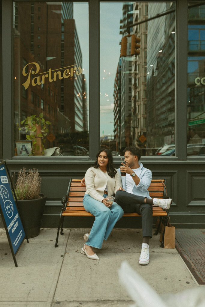 New York City engagement photos