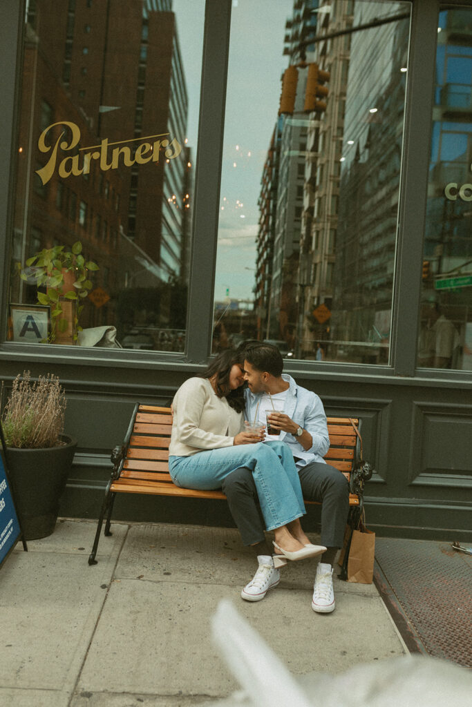 New York City engagement photos