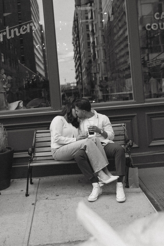 New York City engagement photos