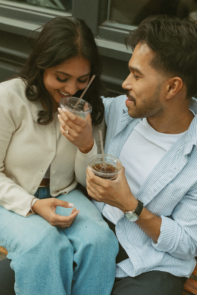 New York City engagement photos