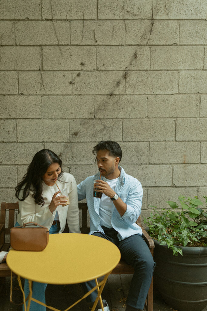 New York City engagement photos