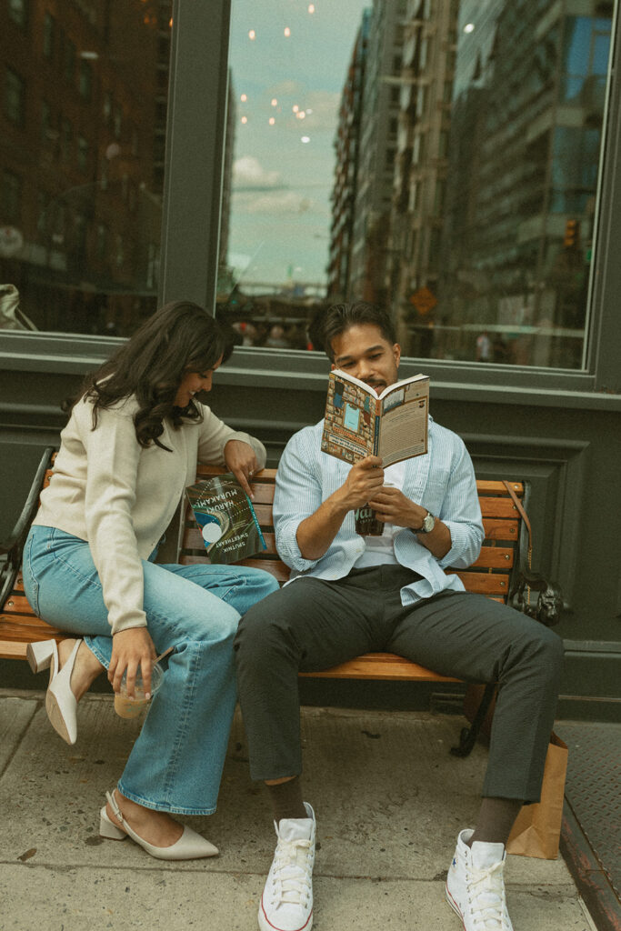 New York City engagement photos