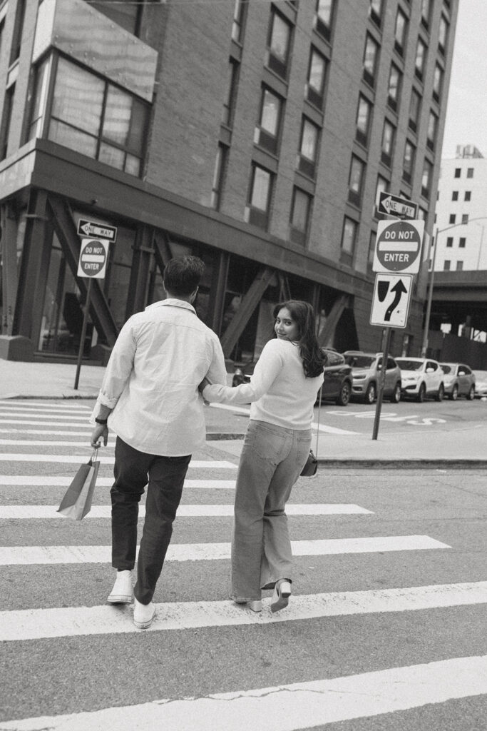 New York City engagement photos